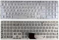 Клавиатура для ноутбука Sony Vaio VPC-CB, VPC-CB17, серебристая