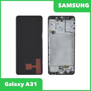 Дисплей для Samsung Galaxy A31 SM-A315 в сборе GH82-22761A (черный) 100% оригинал